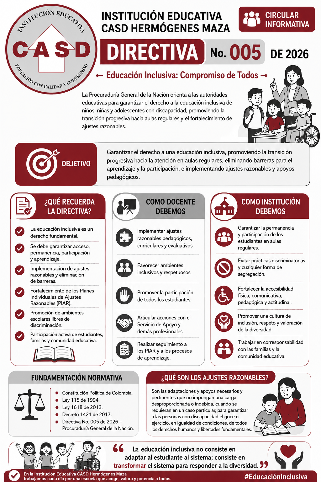 DIRECTIVA No. 005 DE 2026
